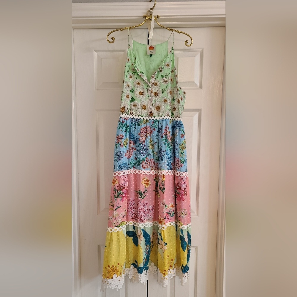 Farm Rio Floral Maxi Dress